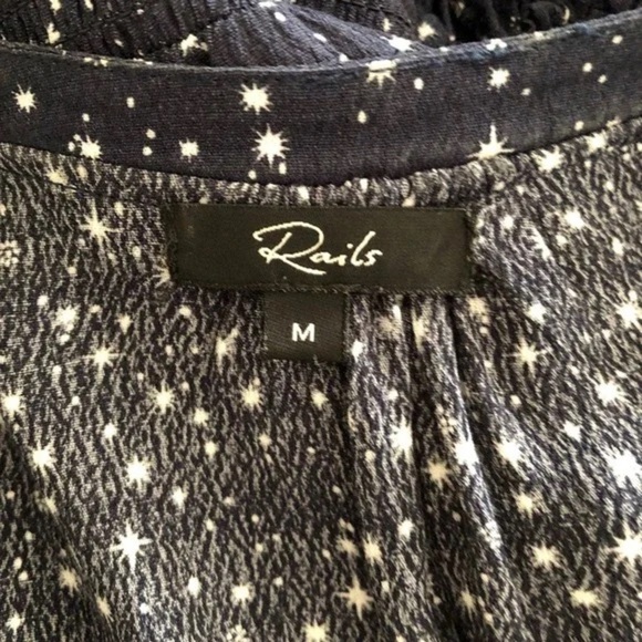 Rails Jasmine Print Dress in Navy Nova - Size M - Picture 8 of 11